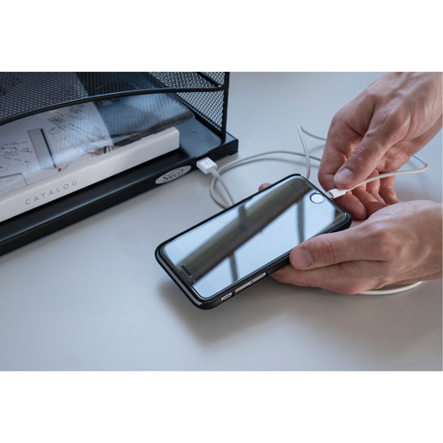 Onyx USB Powered Desk Organizer Fastek
