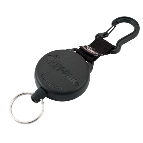 Securit Key Chains, Polycarbonate, 48" Cable, Carabiner Attachment Fastek