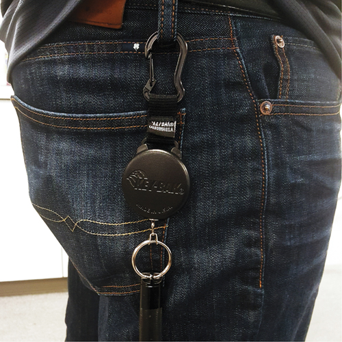 Securit Key Chains, Polycarbonate, 48" Cable, Carabiner Attachment Fastek