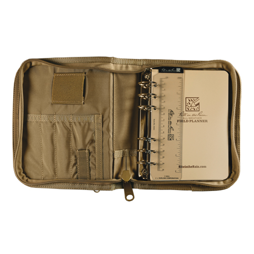 Field Planner Starter Kit, Soft Cover, Tan, 0 Pages, 4-5/8" W x 7" L Fastek