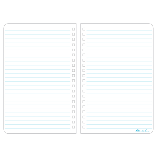 Carnet de notes de poche &agrave; spirale lat&eacute;rale, Couverture souple, Jaune, 64 Pages, 4-5/8" , 7"  Fastek