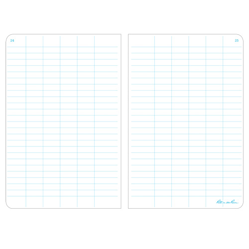 Carnet de notes, Couverture souple, Jaune, 48 Pages, 4-5/8" , 7"  Fastek