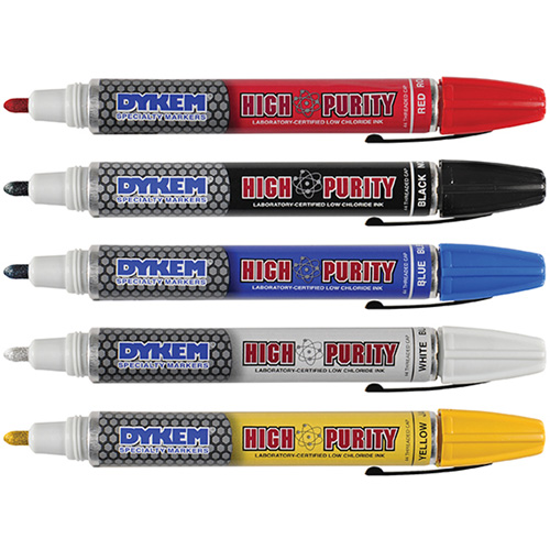 Marqueur de peinture &agrave; pointe en feutre, Liquide, Blanc Fastek