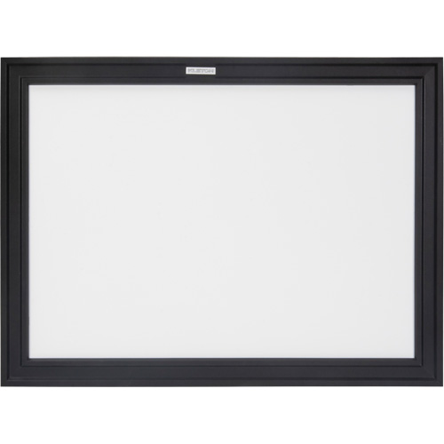 Black MDF Frame Whiteboard, Dry-Erase/Magnetic, 24" W x 18" H Fastek