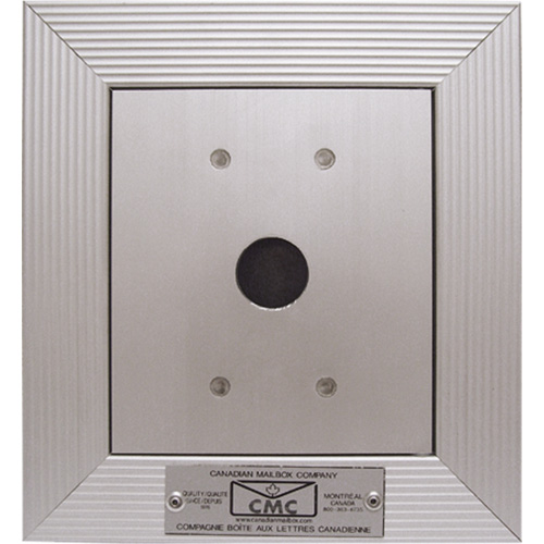 Full-Recessed Key Keeper Box, Wall -Mounted, 4-9/16" x 4", Aluminum Fastek