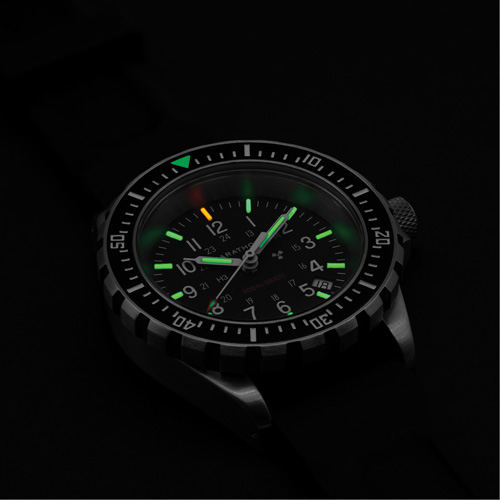 Large Diver's Quartz Watch, Digital, Battery Operated, 41 mm, Black Fastek