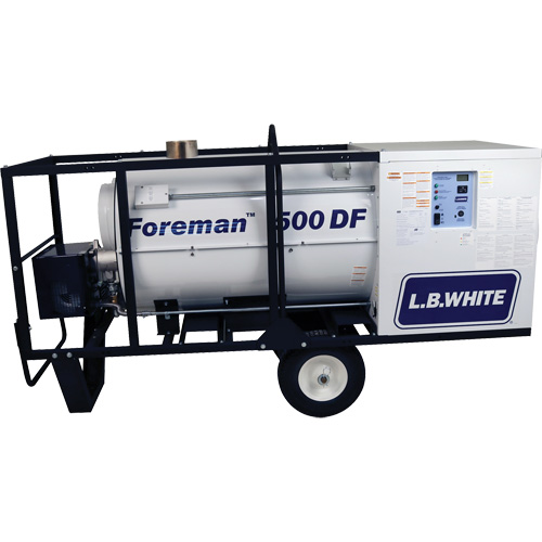 Foreman&reg; 500 Indirect-fired Portable Heater, Radiant Heat, Natural Gas, 500000 BTU/H Fastek