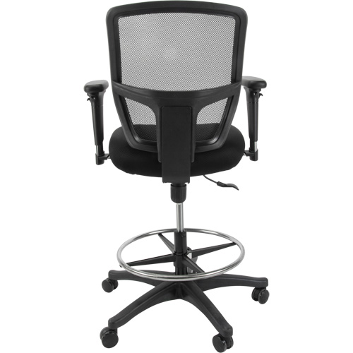 Tabouret de travail en maille, Mobile, Ajustable Hauteur, Capacit&eacute; 450 lb Fastek