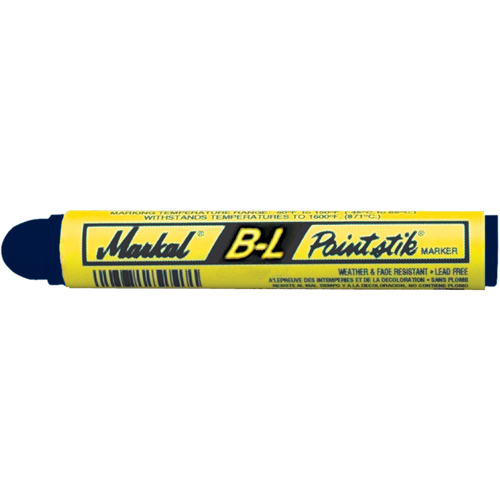 B&acirc;tons de peinture pour surfaces froides - B-L Painstik -50°F &agrave; 150°F, B&acirc;ton plein, Bleu Fastek