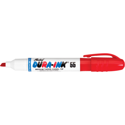 Dura-Ink&reg; Marker #55, Chisel, Red Fastek