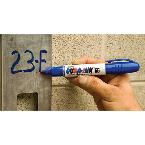 Dura-Ink&reg; Marker #55, Chisel, Red Fastek