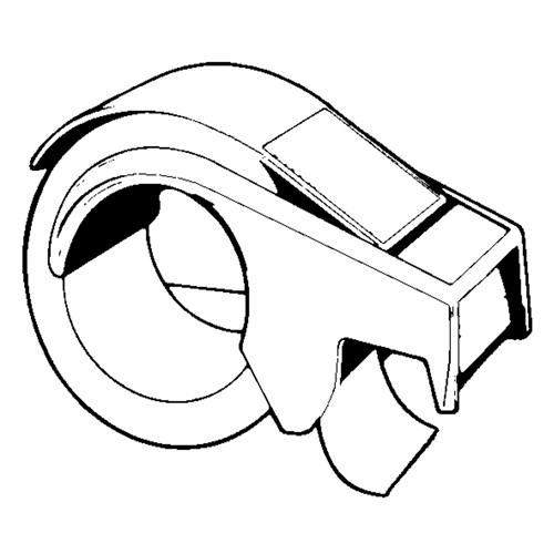 Hand Tape Dispenser, Standard Duty, Fits Tape Width Of 50.8 mm (2") Fastek