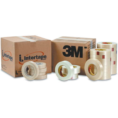788 Series Filament Tape, 4.9 mils Thick, 24 mm (1") x 55 m (180')  Fastek