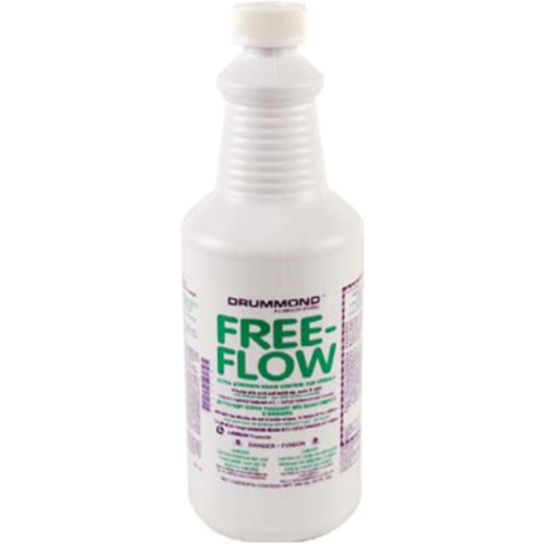 Drummond Free Flow Urinal Drain Opener and Odour Eliminator, 32 oz., Bottle Fastek