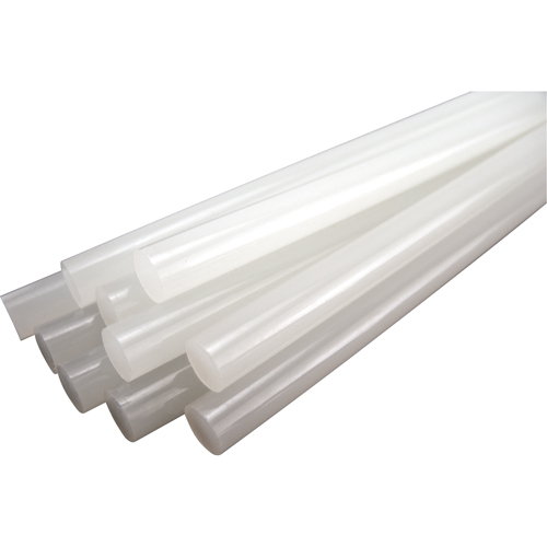 B&acirc;ton de colle, 7/16" dia x 10" lo, Transparent Fastek