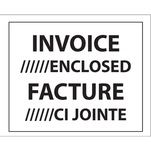 Packing List Envelopes, 4" L x 5" W, Backloading Style Fastek