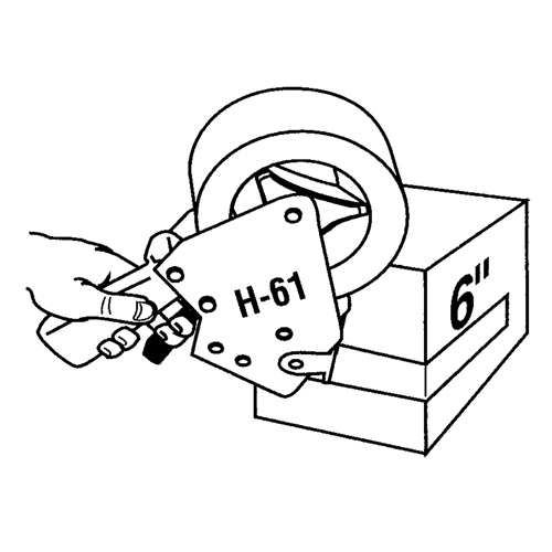 Stretchable Tape, 5 mils Thick, 38.1 mm (1-1/2") x 55 m (180')  Fastek