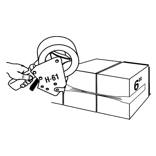 Stretchable Tape, 5 mils Thick, 38.1 mm (1-1/2") x 55 m (180')  Fastek