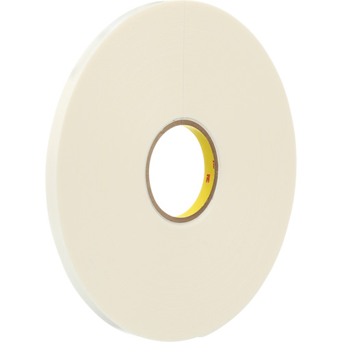Double Coated Polyethylene Foam Tape 4466, 12.7 mm (1/2") W, 62 mils, Polyethylene Fastek