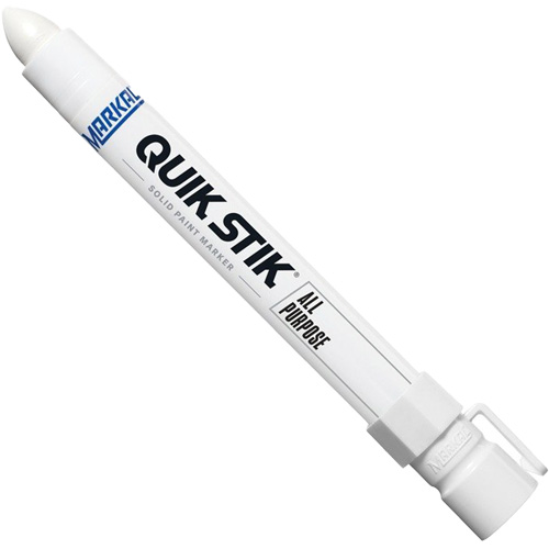 Quik Stik&reg; Twist-Up Paint Markers, Solid Stick, White Fastek
