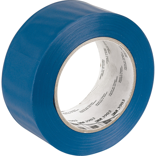 3903 Vinyl Duct Tape, 50 mm (2") W x 45.5 m (149.25') L, 6.3 mils, Blue Fastek