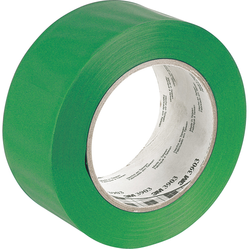 3903 Vinyl Duct Tape, 50 mm (2") W x 45.5 m (149.25') L, 6.3 mils, Green Fastek