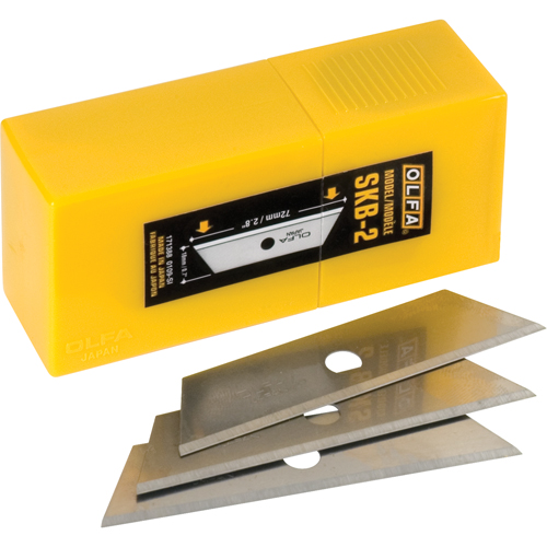 Dual Edge Replacement Safety Blades, Single Style Fastek