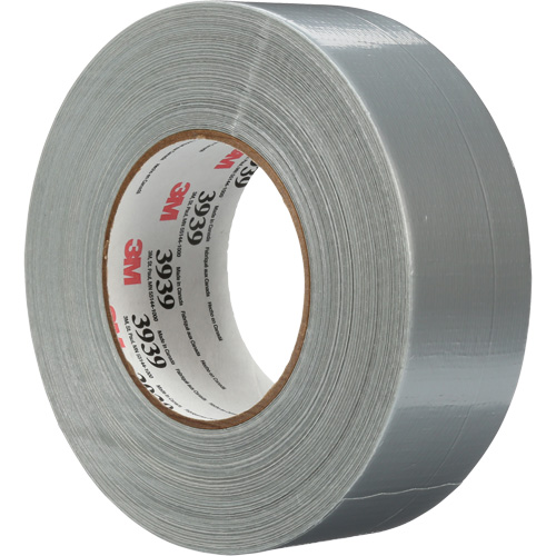 3939 Duct Tape, 9 mils, Silver, 48 mm (2") x 55 m (180') Fastek