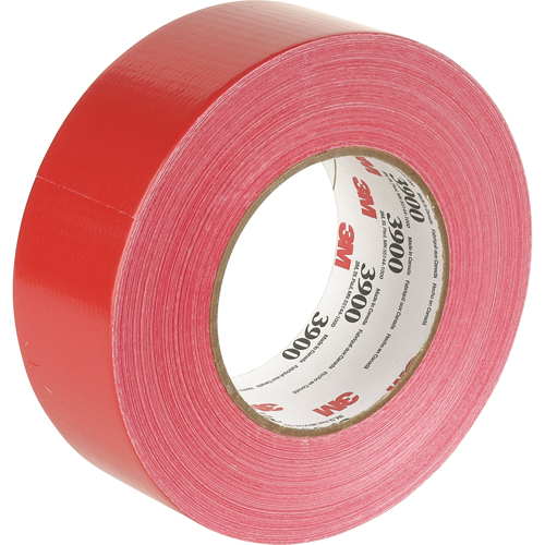 Rubans adh&eacute;sifs polyvalent 3900, 8 mils, Rouge, 48 mm (2") x 55 m (180') Fastek