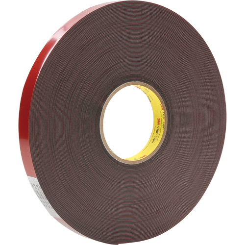 VHB Tape, 33 m (108') L x 24 mm (1") W, 1.1 mils, Acrylic Fastek