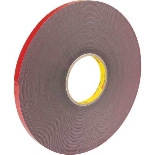 VHB Tape, 32.9 m (108') L x 12.7 mm (1/2") W, 40 mils, Acrylic Fastek