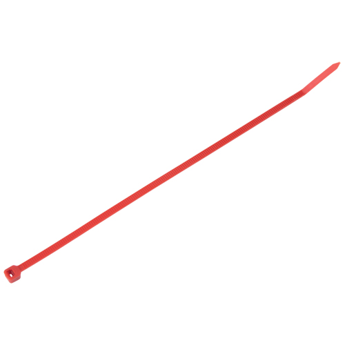 Intermediate Cable Ties, 8" Long, 40 lbs. Tensile Strength, Red Fastek