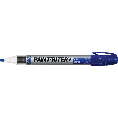 Paint-Riter&reg; + Oily Surface Marker, Liquid, Blue Fastek