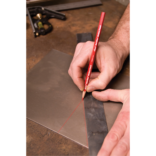 Red-Riter&reg; Welders Pencil, Round Fastek