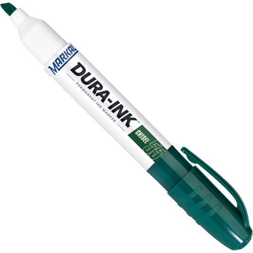 Dura-Ink&reg; 55 Marker, Green, Chisel Tip Fastek