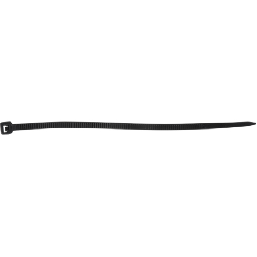 Cable Ties, 4" Long, 18 lbs. Tensile Strength, Black Fastek