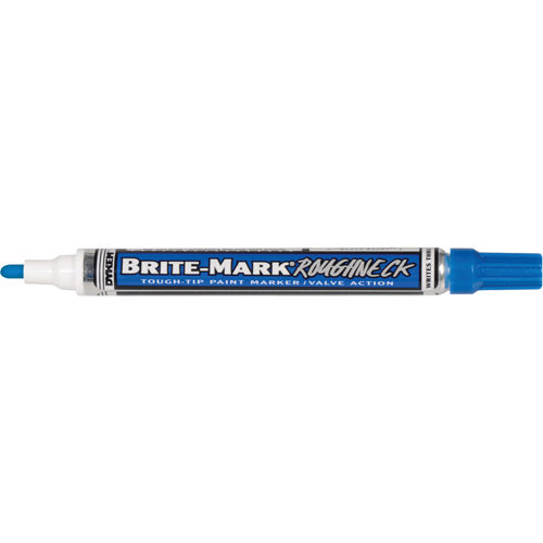 Brite-Mark&reg; RoughNeck Marker, Liquid, Blue Fastek