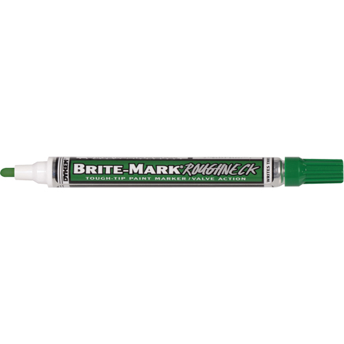 Brite-Mark&reg; RoughNeck Marker, Liquid, Green Fastek