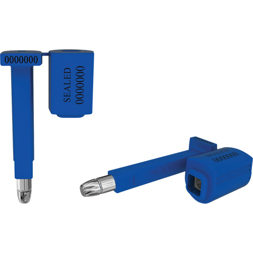 Scell&eacute;s de haute s&eacute;curit&eacute; Locktainer, 3-1/4", M&eacute;tal, Scell&eacute; &agrave; boulon Fastek