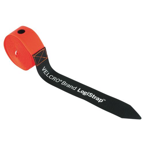 LogiStrap Logistic Straps, Hook and Loop, 2" W x 16.4' L, 225 lbs. (102 kg) WLL Fastek
