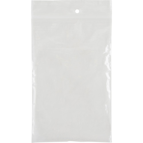 Poly Bags, Reclosable, 6" x 4", 2 mils Fastek