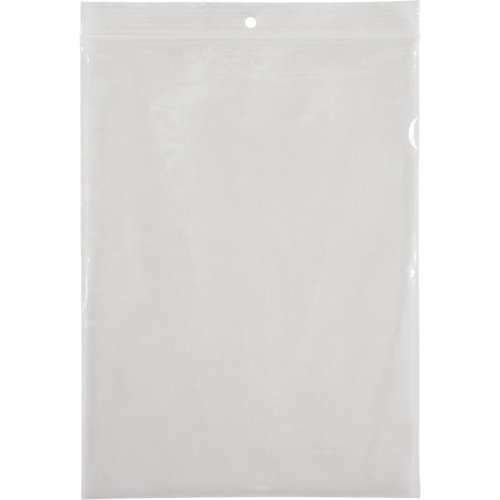 Poly Bags, Reclosable, 8" x 6", 2 mils Fastek