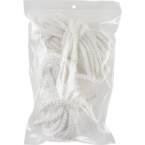 Sacs en poly, Refermable, 9" x 6", 4 mils Fastek