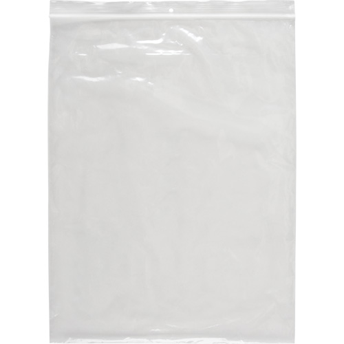 Poly Bags, Reclosable, 13" x 10", 2 mils Fastek