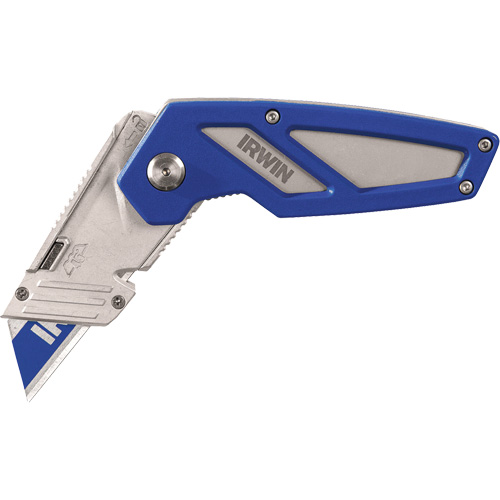 FK 100 Folding Utility Knife, 22 mm Blade, Metal Handle Fastek