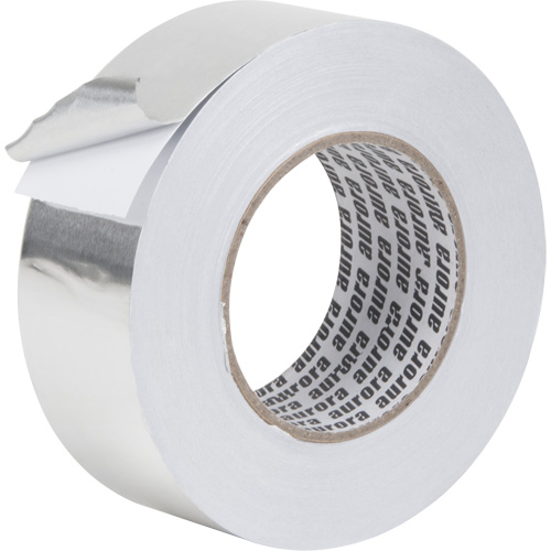 Aluminum Foil Tape, 2 mils Thick, 48 mm (1-7/8") x 55 m (180') Fastek