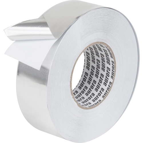 Aluminum Foil Tape, 4.8 mils Thick, 48 mm (1-7/8") x 55 m (180') Fastek
