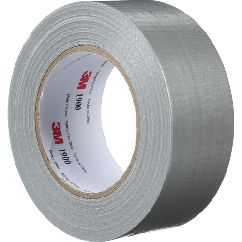 1900 Value Duct Tape, 5.8 mils, Silver, 48 mm (2") x 5.7 m (18.7') Fastek