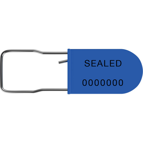 Scell&eacute;s de s&eacute;curit&eacute; UniPad S, 1-1/2", M&eacute;tal/Plastique, Cadenas Fastek