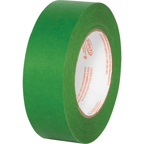Premium Safe Tack Masking Tape, 36 mm (1-27/64") x 55 m (180.4'), Green Fastek